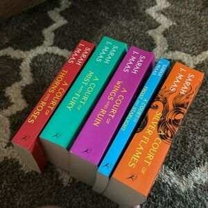 A Court of Thorns and Roses (ACOTAR) Complete Series by Sarah J. Maas